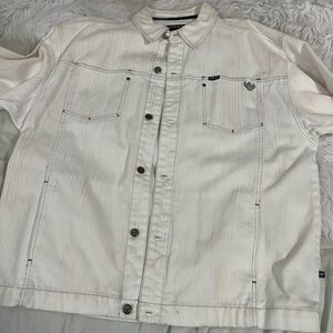 🗯 OUTCAST 🗯 VINTAGE DENIM JACKET 🗯 size XXL